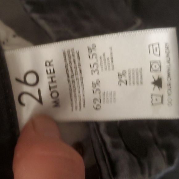 MOTHER The Looker Denim Jeans in Lies & Shadows. - Picture 6 of 11